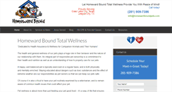 Desktop Screenshot of homewardboundpets.com